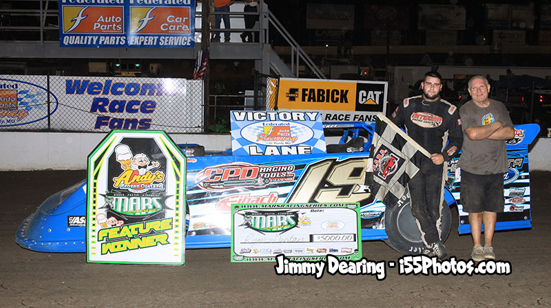 Gustin returns to victory lane at Federated Auto Parts Raceway at I-55