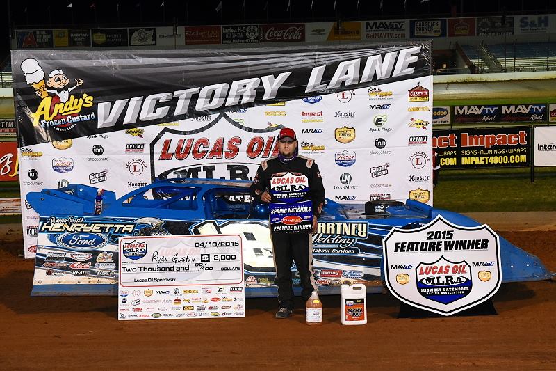 Late pass propels Gustin to victory