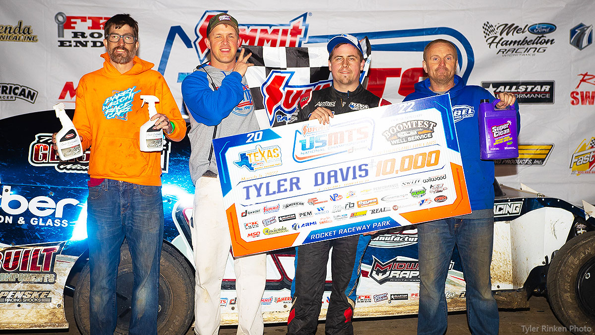 Texas Spring Nationals finale first USMTS triumph for dominant Davis