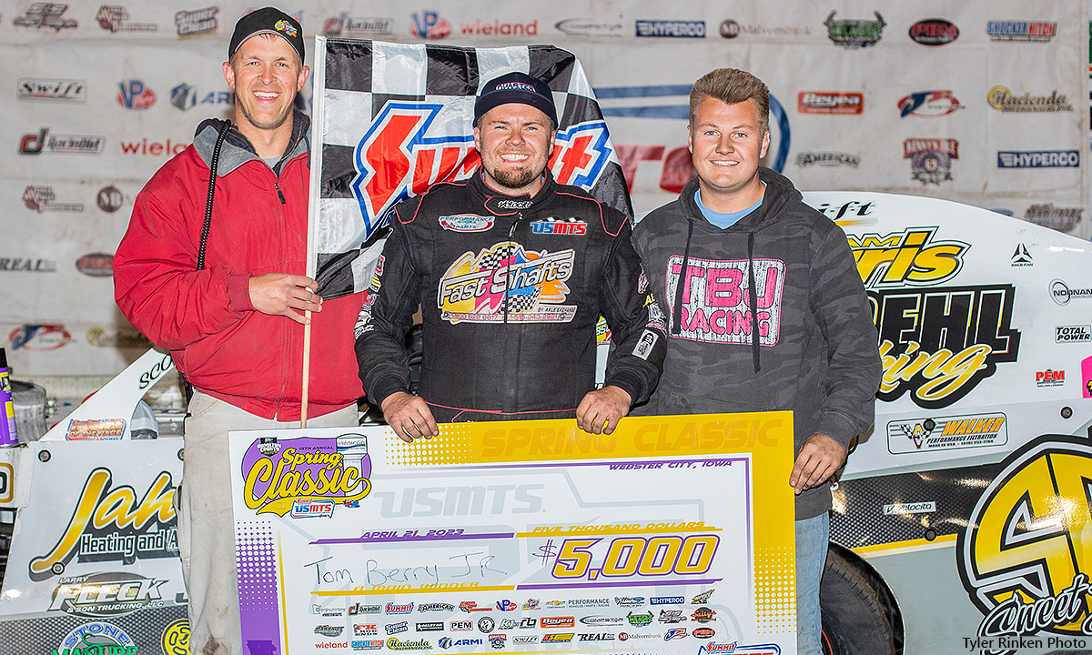 Berry bounces back at Hamilton County Speedway