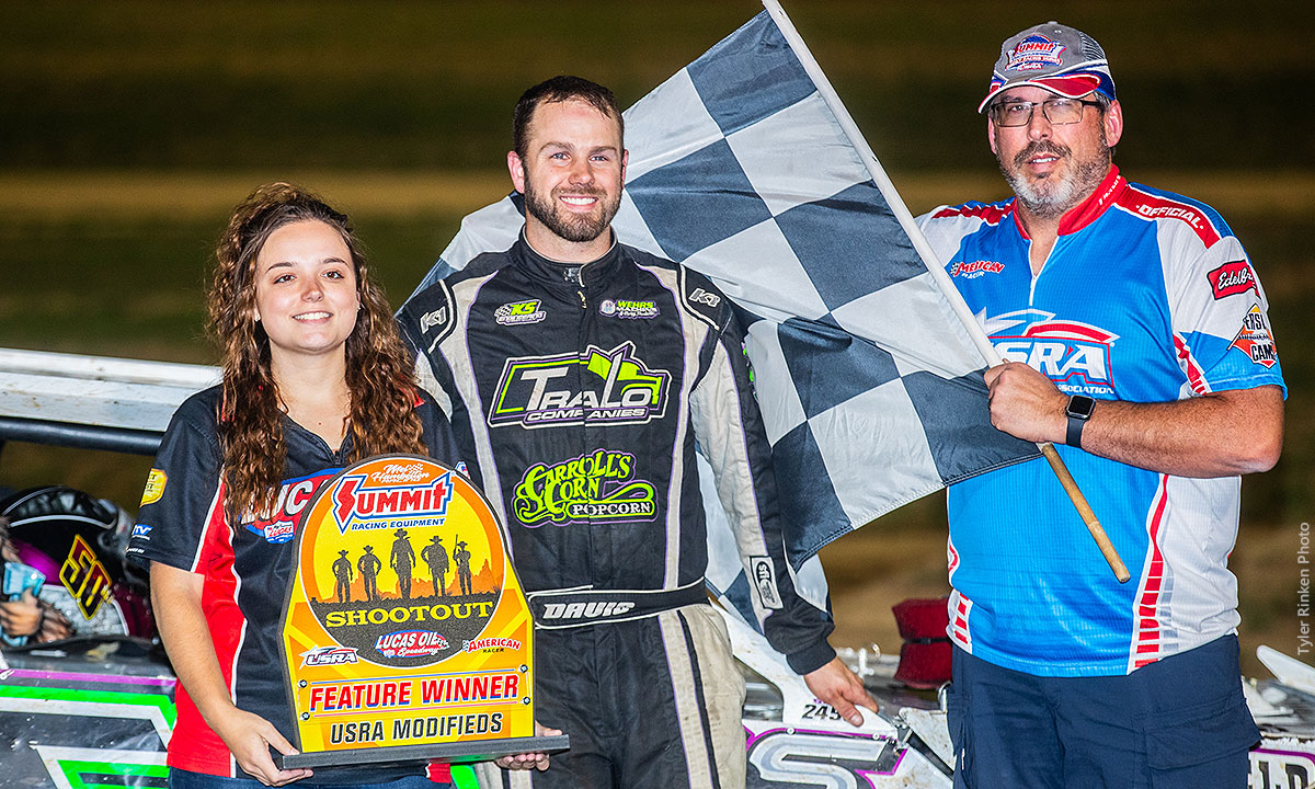 Summit USRA Nationals opens with Davis, Hovden and Morton earning Shootout victories at Lucas Oil Speedway