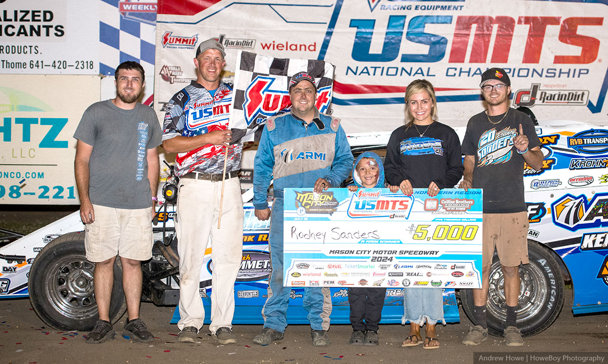 Sanders nips Timm in USMTS North Iowa Nationals nail-biter