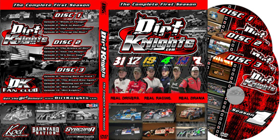 Dirt Knights Season 1 now available on DVD; Fan Club launched to celebrate release of 3-disc box set