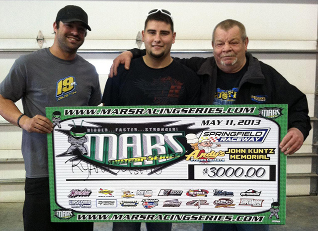 Gustin tops MARS DIRTcar Series at Springfield, scores first :Late Model win