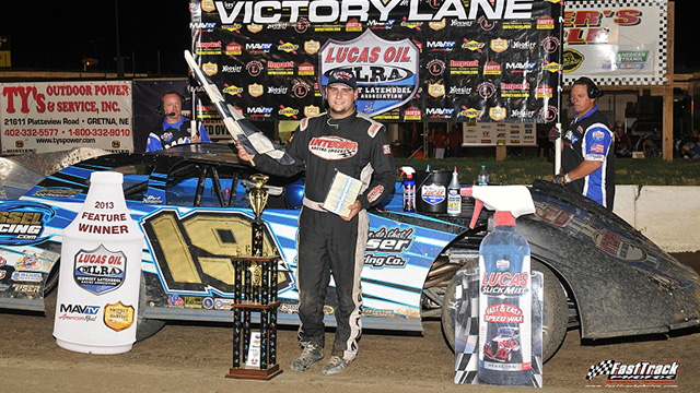 Gustin claims first-ever MLRA win at I-80 Speedway