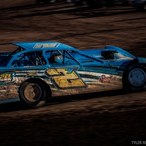 Ryan Gustin at the Wild West Shootout at Arizona Speedway in San Tan Valley, Ariz.